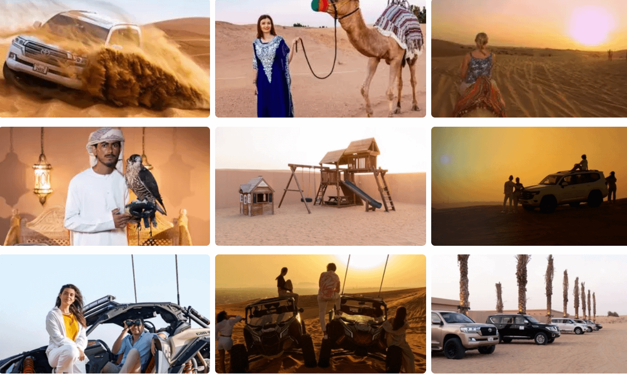 Desert Safari in Dubai + Noble Safari Camp