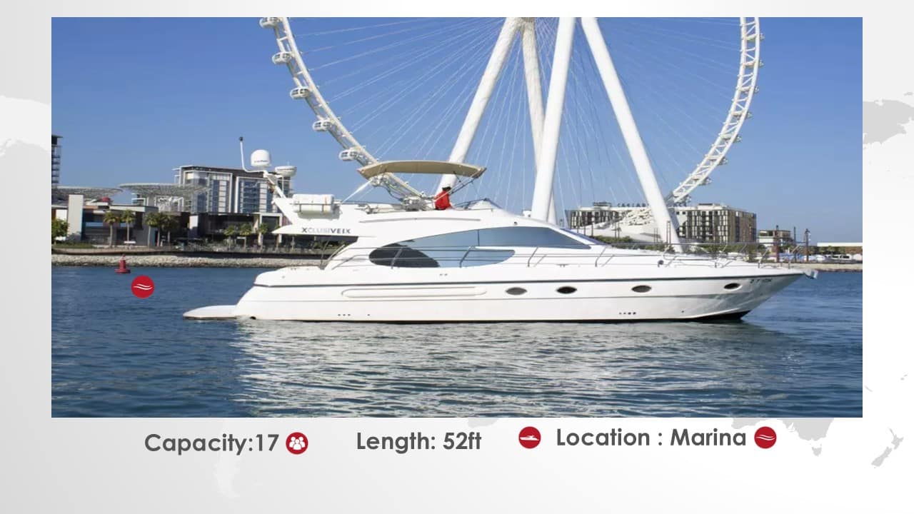 52 FEET 17 PAX MARINA