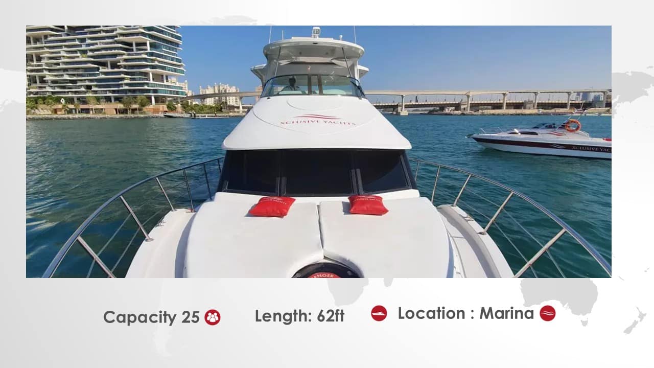 YACHT 62 FT 25 PAX MARINA
